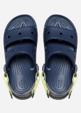 Дитячі босоніжки crocs classic all-terrain sandal оригінал j3, j62 фото