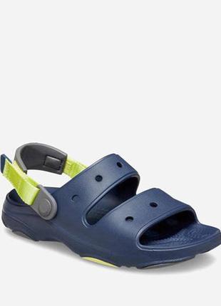 Детские босоножки crocs classic all-terrain sandal оригинал j3, j6