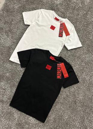 Футболки hugo box logo