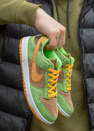 Кросівки nike sb dunk low brown khaki