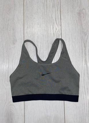 Жіночий спортивний топ nike dri-fit size m1 фото