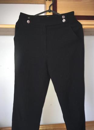 Классические брюки брюки брюки черные размер 42-44