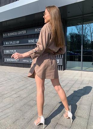 Платье из льна 6