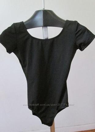 Черный комбидресс - боди для йоги, фитнеса, танцев