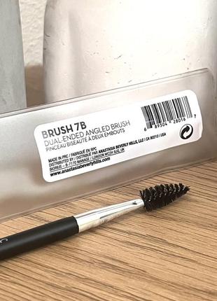 Оригінал пензлик для брів anastasia beverly hills brush 7b оригинал кисть для бровей2 фото