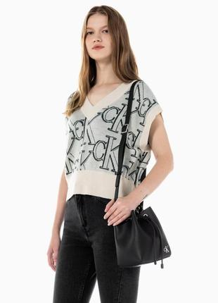 Сумка calvin klein бакет ведро кельвин клюйн оригинал