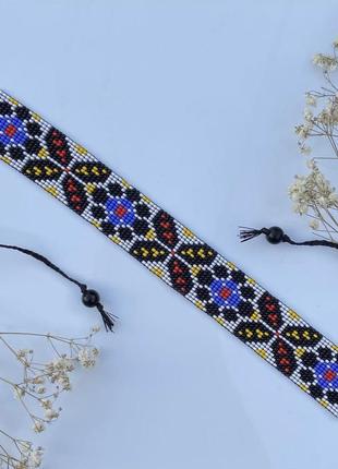 Чокер з бісеру