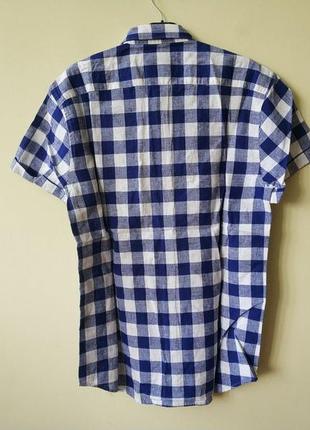 Мужская льняная тенниска рубашка scotch&soda amsterdam оригинал2 фото