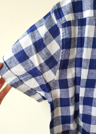 Мужская льняная тенниска рубашка scotch&soda amsterdam оригинал4 фото