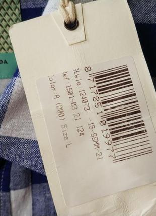 Мужская льняная тенниска рубашка scotch&soda amsterdam оригинал7 фото