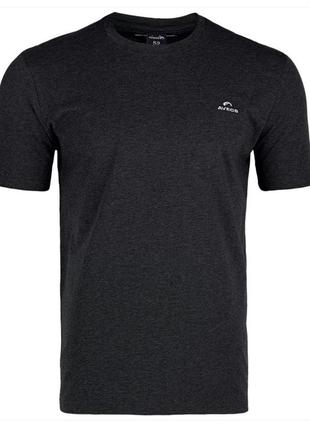 Футболка uni avecs 30347/17 м темно сіра