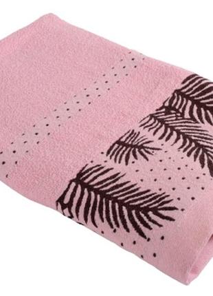 Текстиль банный soho полотенце банный 50*90см хлопок leaf soft pink tzp195