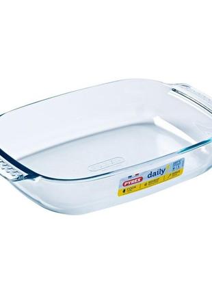 Форма с/к pyrex daily стеклянная прямоугольная. 31х20х6см (1.8л) (230b000/3646) tzp1941 фото