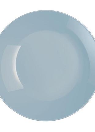Тарілка luminarc diwali light blue /20 см/суп. (p2021)  tzp176