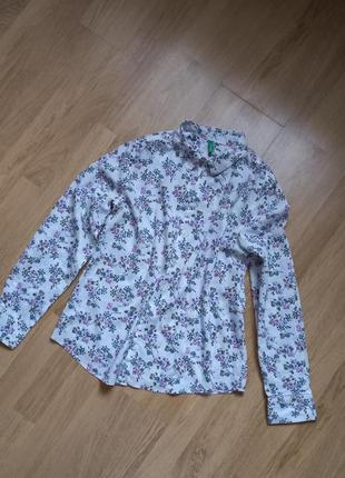 Cорочка блуза котон  benetton