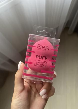 Вless спонж грушевидный puff make up1 фото