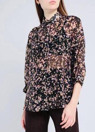 Красивая блуза свободного кроя из легкой ткани от & other stories.1 фото
