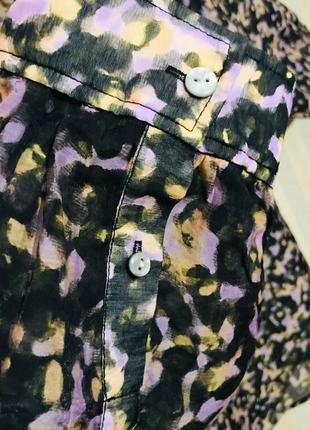 Красивая блуза свободного кроя из легкой ткани от & other stories.7 фото
