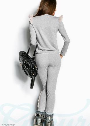 Спортивный костюм gepur с фатиновым декором2 фото
