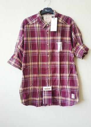 Нюанс! чоловіча легка теніска сорочка   scotch&soda  amsterdam  оригінал