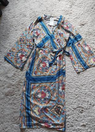 Платье вискоза кимоно3 фото