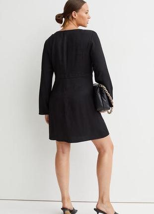 Базовое черное платье h&amp;m 2