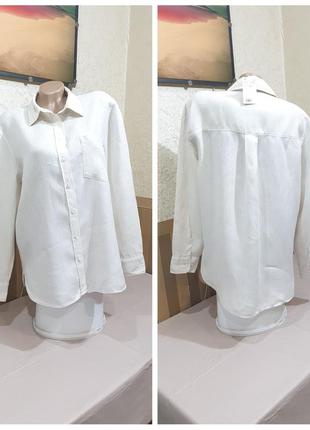 Льняная рубашка. h&m.