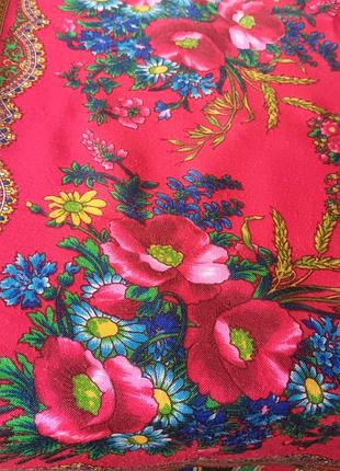 Платок винтажный из домашнего шкафа