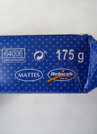 Натуральне сіре мило mattes 175 г5 фото