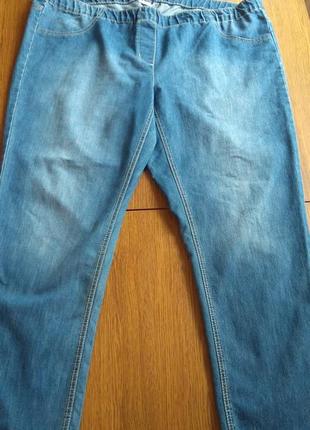 Женские джинсы летние 54*56 р1 фото