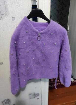 Альпака кофка размер 140