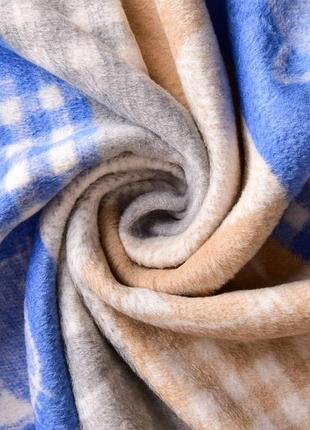 Плед детский хлопок baby тm papaella 90х120 см киса