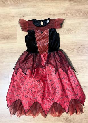 Карнавальное платье на хелоуин р 11-12 (146-152)