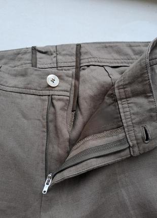 (1029) чудові трендові лляні штани bogner оригінал/розмір 6/365 фото