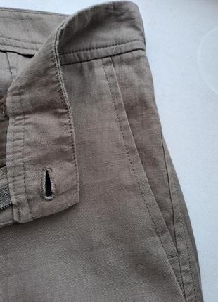 (1029) чудові трендові лляні штани bogner оригінал/розмір 6/366 фото