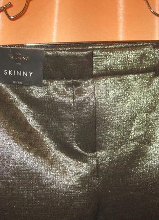 Модні нарядні штани брюки скіни завужені лосини skinny next tailoring км1678 маленький розмір2 фото