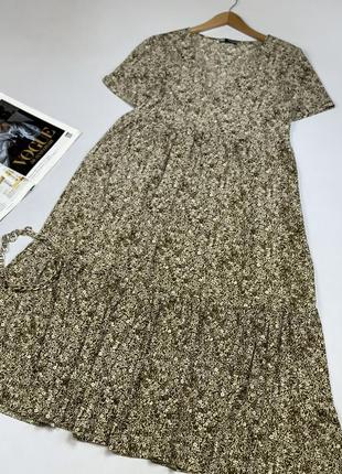 Ярусное платье