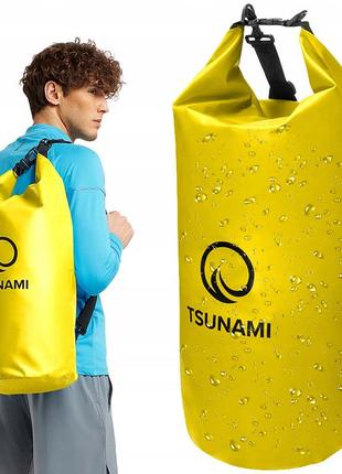 Гермомішок tsunami dry pack 30 л водозахисний ts0005