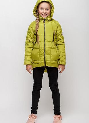 Демисезонная курточка на девочку barbarris 128 (7 лет)