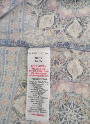 Топ, кофточка, блуза из вискозы new look, eur 12/404 фото