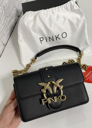 Сумка pinko кожа люкс