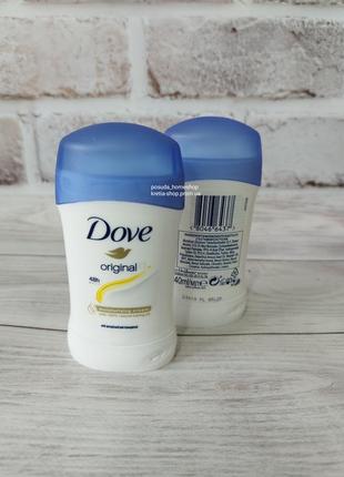 Антиперспірант-стік dove original 48г жіночий, 40 мл