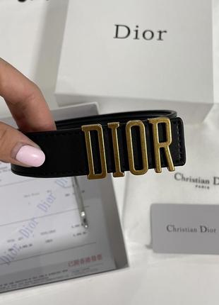 Ремень dior кожа люкс коробка диор
