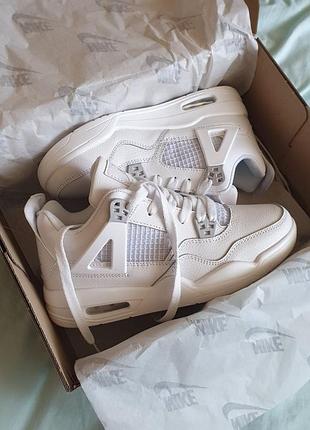 Кроссовки nike air jordan 4 white — купить в Украине | SHAFA