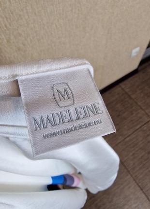 Нежная футболка madeleine, оригинал, натуральный шелк, хлопок3 фото