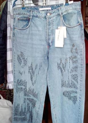 Бомба!)стильные джинсы zara trafaluc capsule collection1 фото
