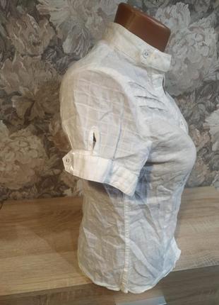 Jean paul femme женская рубашка белого цвета размер xs4 фото