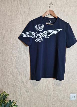 Стильная футболка aeronautica militare, оригинал