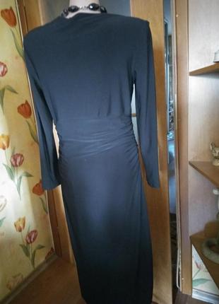 Шикарное платье с драпировками от ralph lauren3 фото