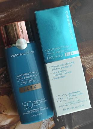 Colorescience sunforgettable face shield flex medium spf 50